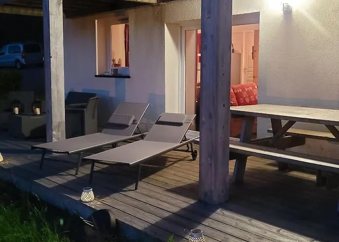 Cosy - Grande Terrasse Pleine Vue Апартаменты Жерарме